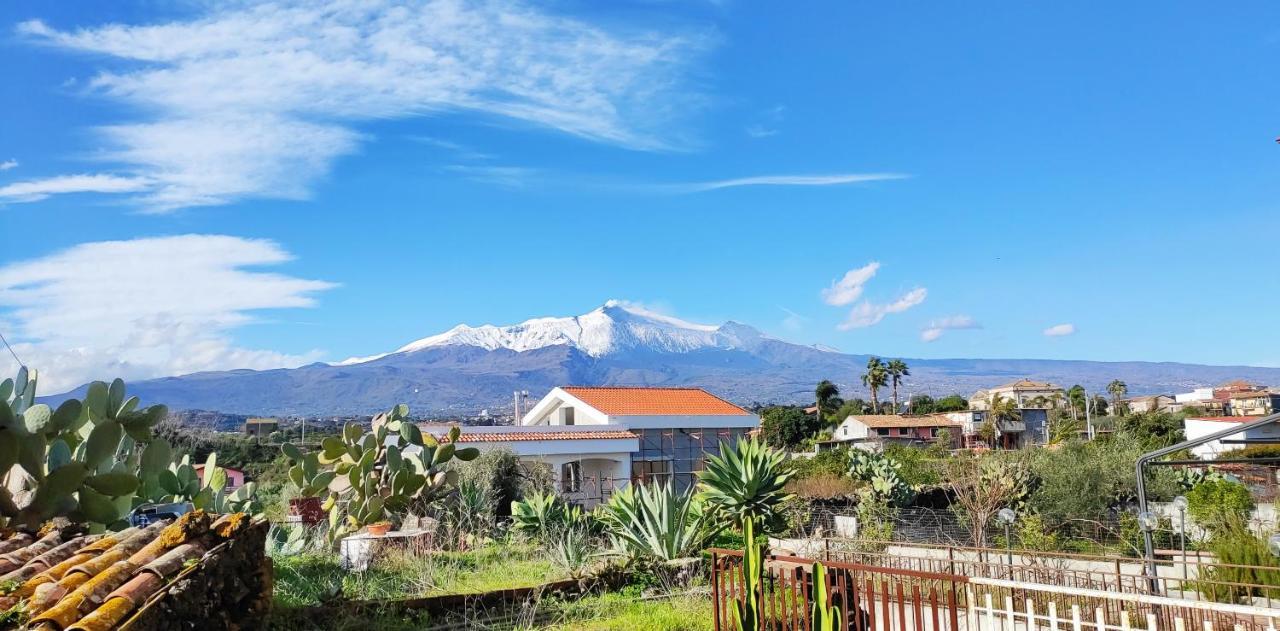 Vila Casa Del Sole Con Vista Sull'Etna A 200 Mt Dal Mare Acireale Exteriér fotografie