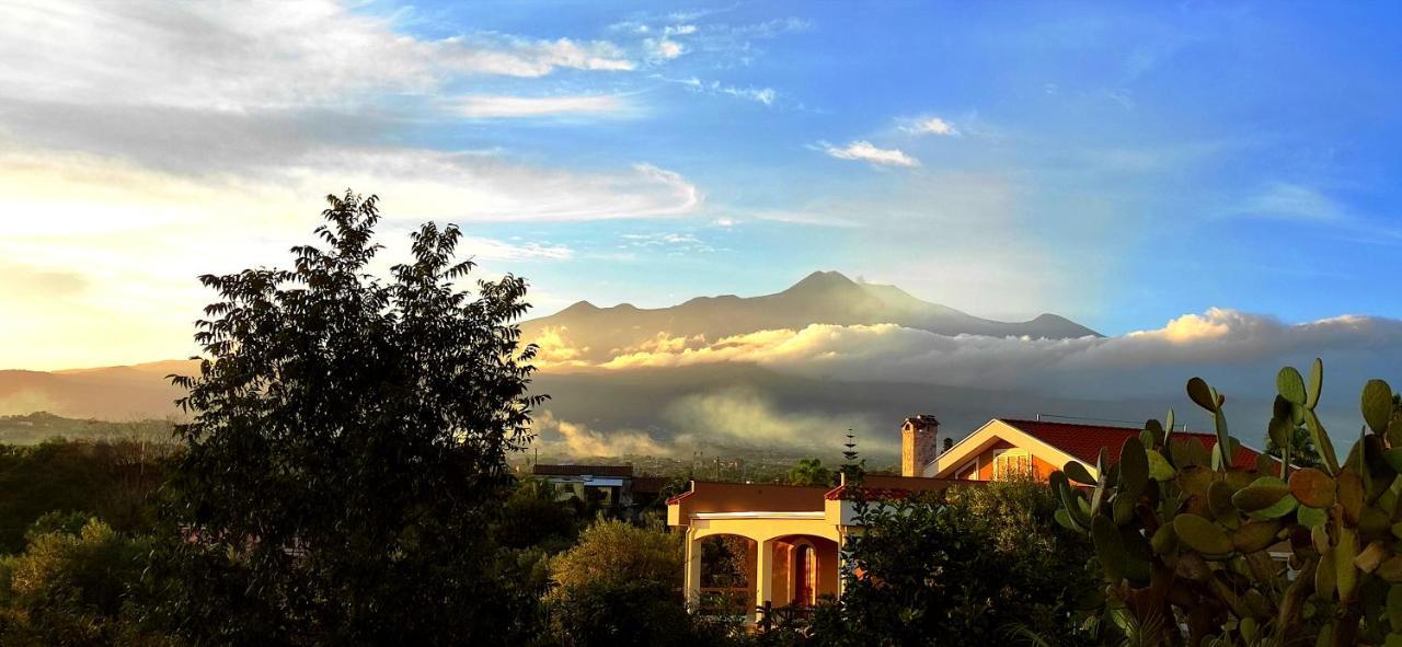 Vila Casa Del Sole Con Vista Sull'Etna A 200 Mt Dal Mare Acireale Exteriér fotografie