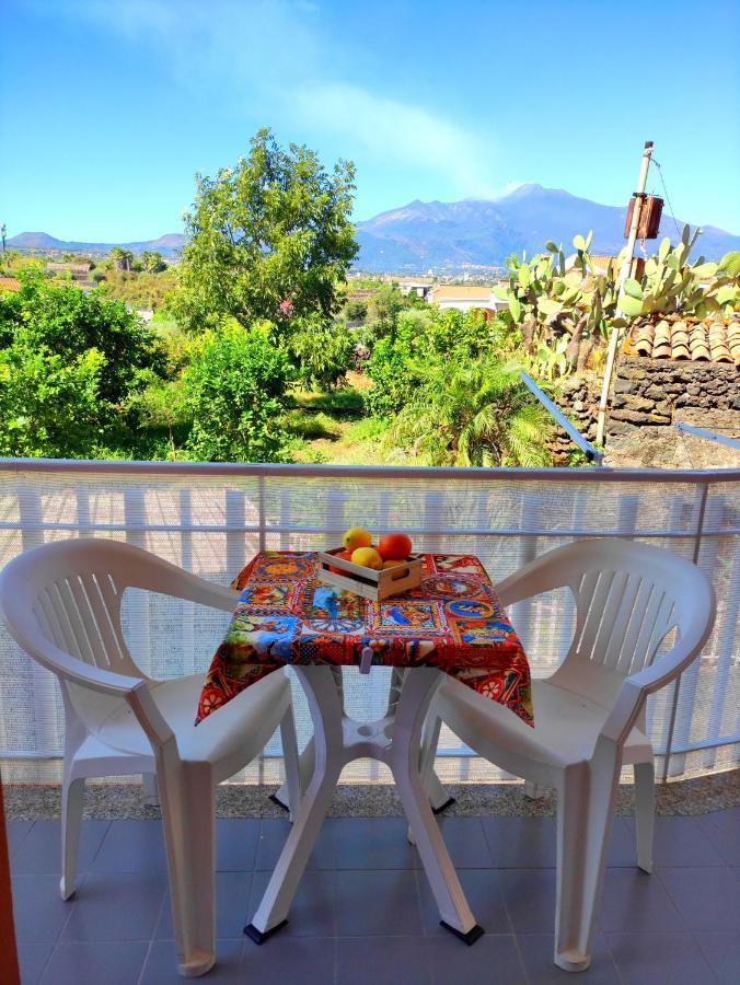 Vila Casa Del Sole Con Vista Sull'Etna A 200 Mt Dal Mare Acireale Exteriér fotografie