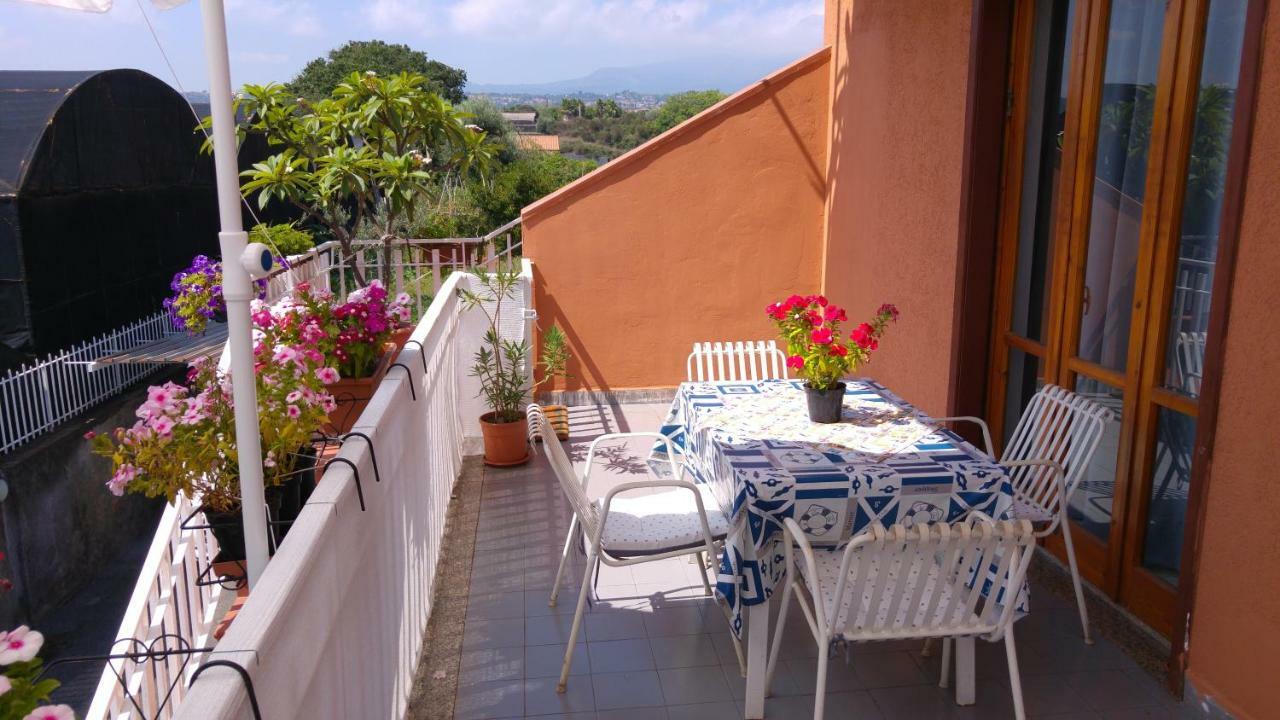 Vila Casa Del Sole Con Vista Sull'Etna A 200 Mt Dal Mare Acireale Exteriér fotografie